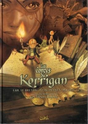 Couverture Les Contes du Korrigan, tome 01  : Les Trésors Enfouis