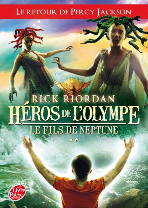 Couverture Héros de l'Olympe, tome 2 : Le fils de Neptune