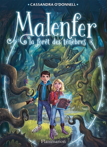 Couverture Malenfer, tome 1 : La forêt des ténèbres