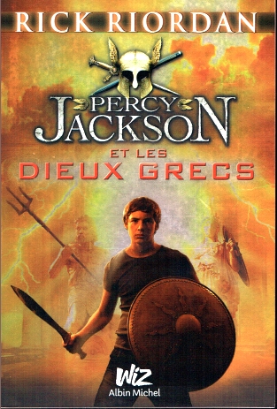 Couverture Percy Jackson et les Dieux Grecs
