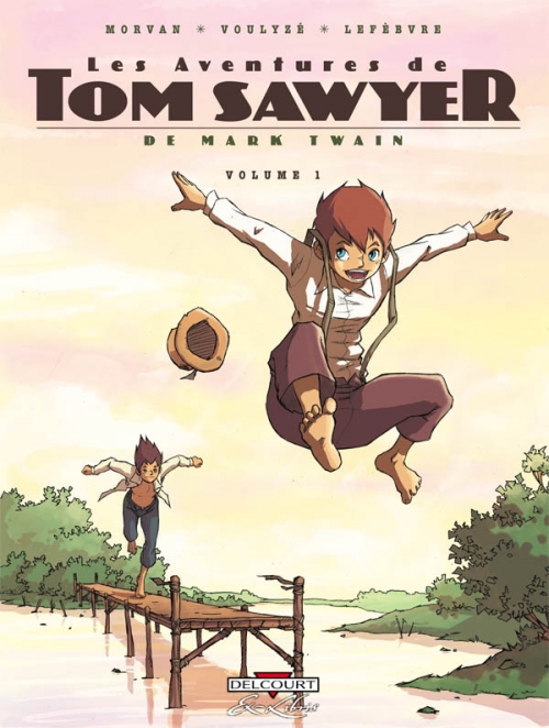 Couverture Les aventures de Tom Sawyer de Mark Twain, tome 1