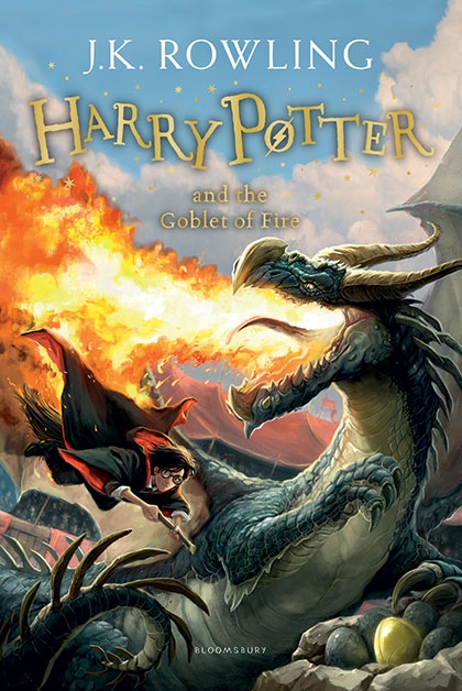 Couverture Harry Potter, tome 4 : Harry Potter et la coupe de feu