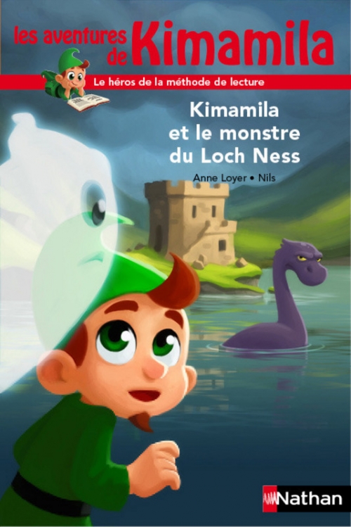 Couverture Kimamila et le monstre du Loch Ness