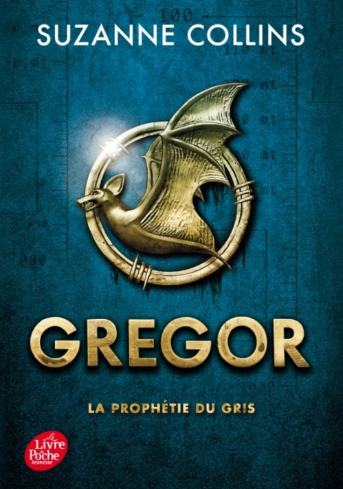 Couverture Gregor, tome 1 : La prophétie du Gris
