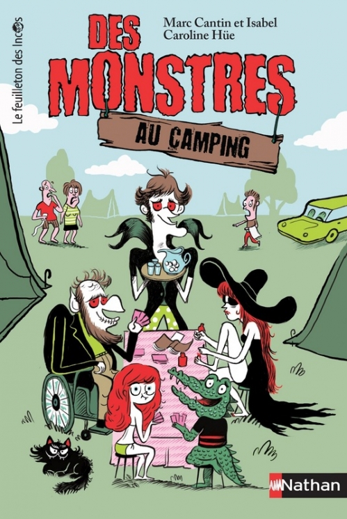 Couverture Des monstres au camping, tome 1