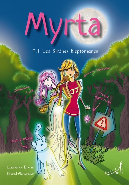 Couverture Myrta, tome 1 : Les Sirènes kleptomanes
