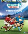 Couverture Passion rugby Editions Nathan 2015