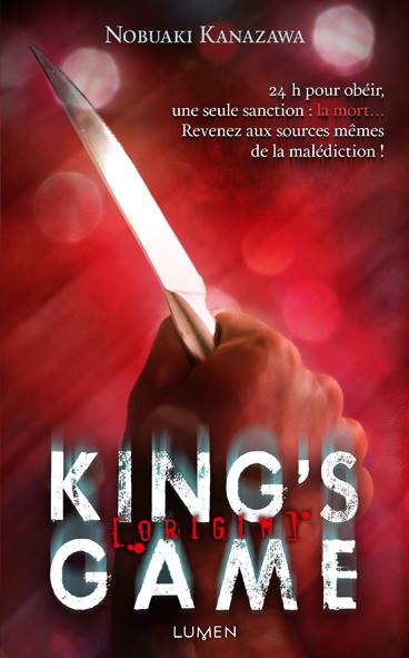 Couverture King's Game (roman) : Origin