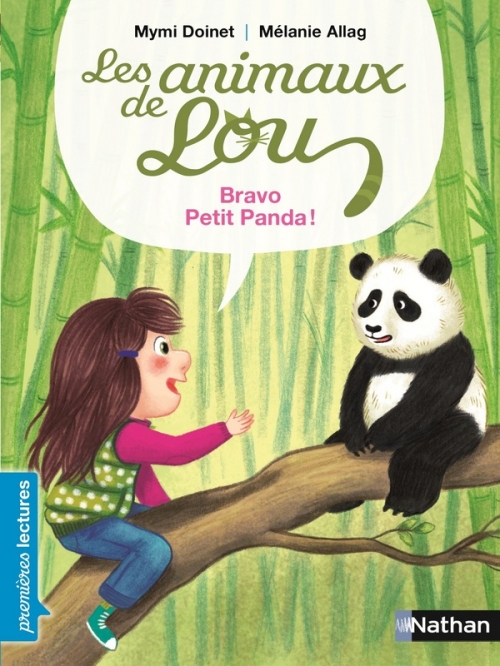 Couverture Les animaux de Lou : Bravo, petit Panda !