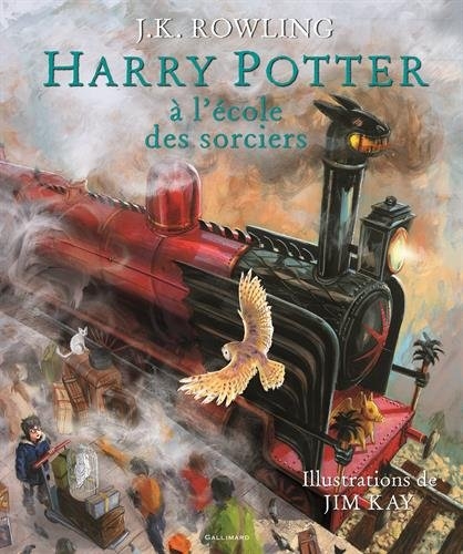 Couverture Harry Potter, illustré, tome 1 : Harry Potter à l'école des sorciers