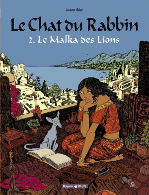 Couverture Le Chat du Rabbin, tome 2 : Le Malka des Lions
