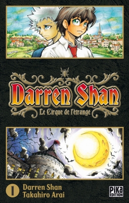 Couverture Darren Shan, tome 01 : Le cirque de l'étrange