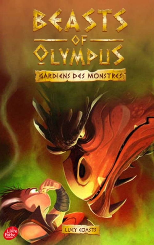 Couverture Beasts of Olympus, tome 4 : Le dragon qui pue