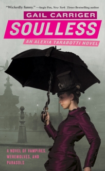 Couverture Une aventure d'Alexia Tarabotti, Le protectorat de l'ombrelle, tome 1 : Sans âme