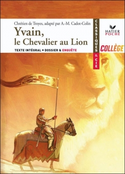 Couverture Yvain, le chevalier au lion