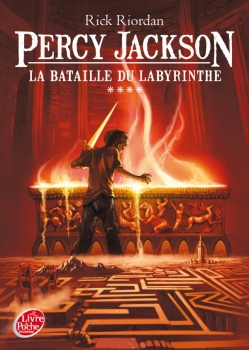 Couverture Percy Jackson, tome 4 : La Bataille du labyrinthe