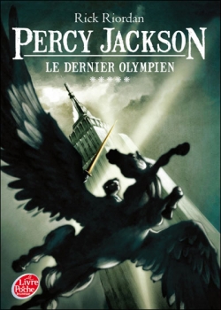 Couverture Percy Jackson, tome 5 : Le Dernier Olympien