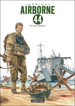 Couverture Airborne 44, tome 3 : Omaha Beach