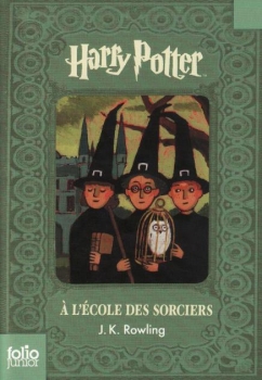 Couverture Harry Potter, tome 1 : Harry Potter à l'école des sorciers