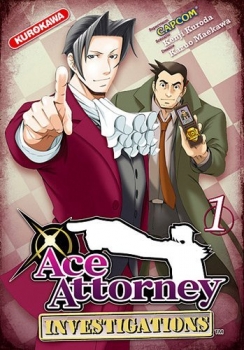 Couverture Ace Attorney : Investigations, tome 1