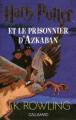 Couverture Harry Potter, tome 3 : Harry Potter et le prisonnier d'Azkaban Editions Gallimard  1999
