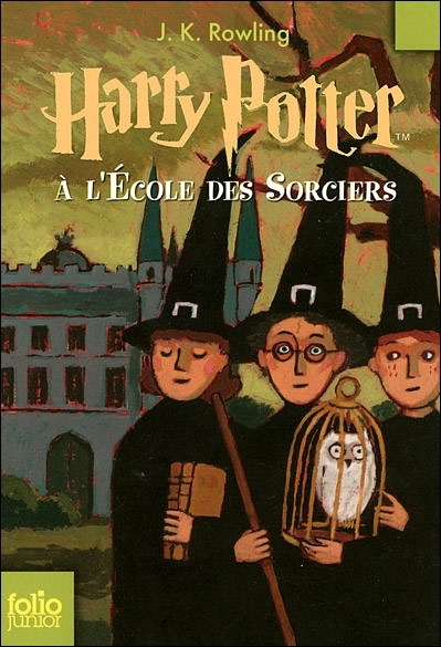 Couverture Harry Potter, tome 1 : Harry Potter Ã  l'Ã©cole des sorciers