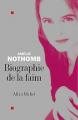 Couverture Biographie de la faim Editions Albin Michel 2004