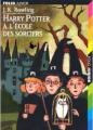 Couverture Harry Potter, tome 1 : Harry Potter à l'école des sorciers Editions Folio  (Junior) 2001