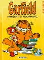 Couverture Garfield, tome 12 : Fainéant et gourmand  Editions Dargaud 1990