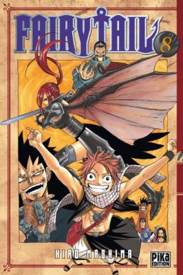 Couverture Fairy Tail, tome 08