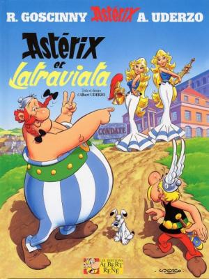 Couverture Astérix, tome 31 : Astérix et Latraviata