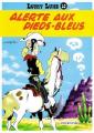 Couverture Lucky Luke, tome 10 : Alerte aux Pieds-Bleus Editions Dupuis 1958