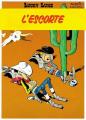 Couverture Lucky Luke, tome 28 : L'Escorte Editions Dupuis 1966