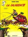 Couverture Lucky Luke, tome 32 : La Diligence Editions Dargaud 1968