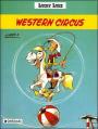 Couverture Lucky Luke, tome 36 : Western Circus Editions Dargaud 1970