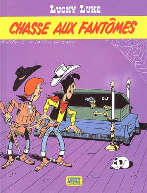 Couverture Lucky Luke, tome 61 : Chasse aux fantômes
