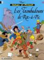 Couverture Johan et Pirlouit, tome 15 : Les Troubadours de Roc-à-Pic Editions Le Lombard 1995