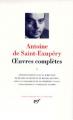 Couverture Oeuvres complètes (Antoine de Saint-Exupéry), tome 1 Editions Gallimard  (Bibliothèque de la Pléiade) 1994