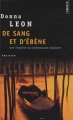 Couverture De sang et d'ébène Editions Points (Policier) 2009