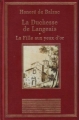 Couverture La duchesse de Langeais, La fille aux yeux d'or Editions Au sans pareil (La bibliothèque des chefs-d'oeuvres) 1996
