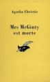 Couverture Mrs Mac Ginty est morte / Mrs McGinty est morte Editions Librairie des  Champs-Elysées  (Le masque) 1989