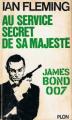Couverture James Bond, tome 11 : Au service secret de sa Majesté Editions Plon 1964