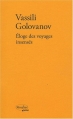Couverture Éloge des voyages insensés Editions Verdier 2008