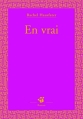 Couverture En vrai Editions Thierry Magnier (Petite poche) 2008
