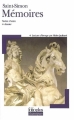 Couverture Mémoires (extraits) Editions Folio  (Plus classiques) 2006