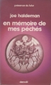 Couverture En mémoire de mes péchés Editions Denoël (Présence du futur) 1978