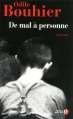 Couverture De mal à personne Editions Les Presses de la Cité 2012