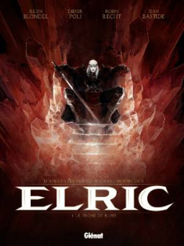 Couverture Elric, tome 1 : Le trône de Rubis