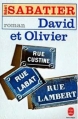 Couverture David et Olivier Editions Le Livre de Poche 2003