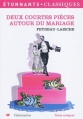 Couverture Deux courtes pièces autour du mariage Editions Flammarion (GF - Étonnants classiques) 2010